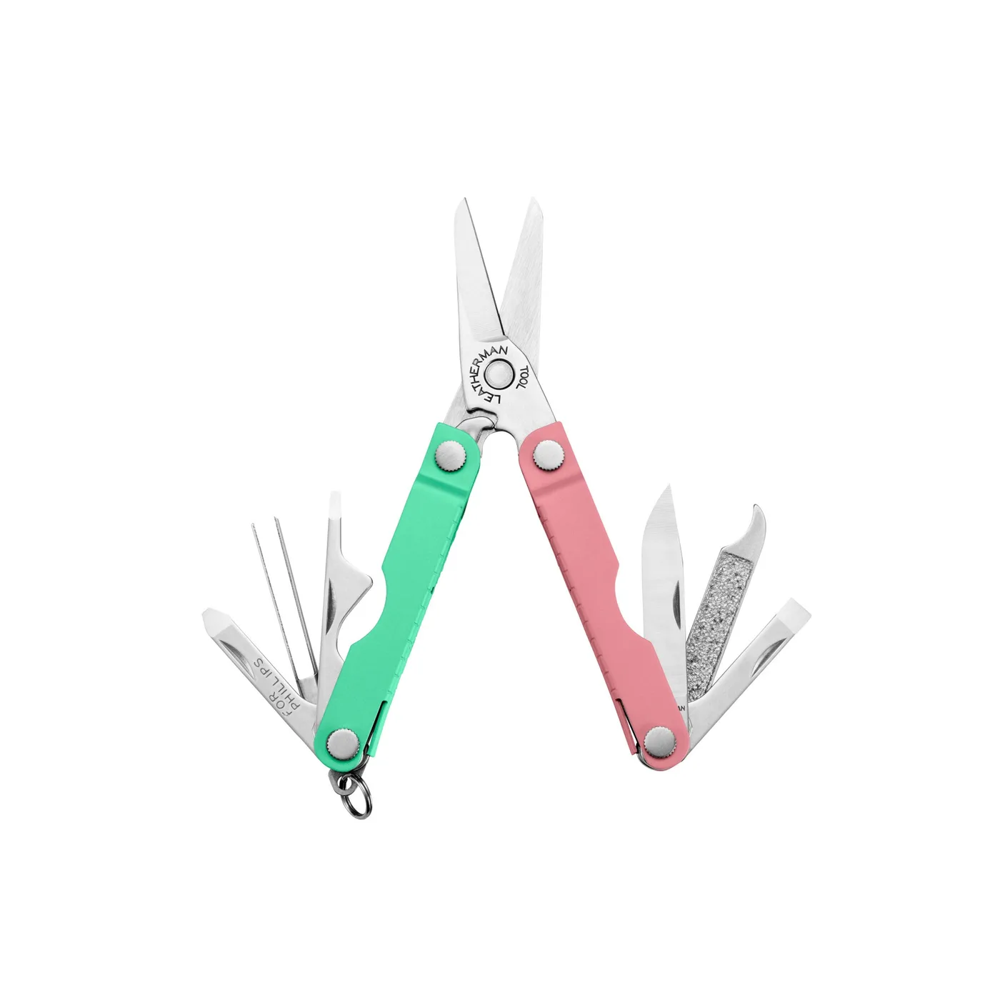 Bayside Leatherman Micra® compact multi-tool with scissors, screwdrivers, and more for everyday tasks.