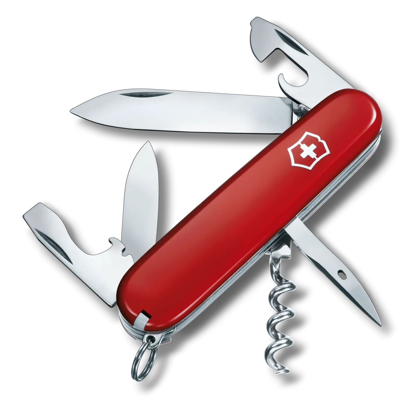 Victorinox Spartan, closed, red scales